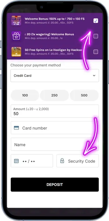 Betti Casino promo code