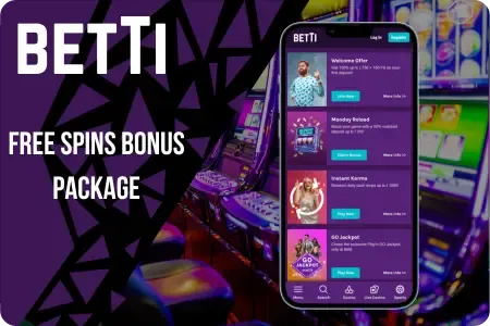 Betti bonus spins