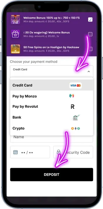 Betti payment method