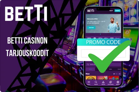 Betti Casinon tarjouskoodit